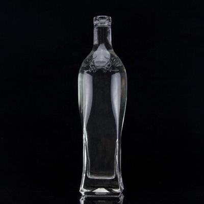 750 ml Super Flint Ronde Schouder Ruimte Rum Vodka Liquor Glasfles Met Cork