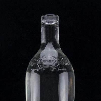 750 ml Super Flint Ronde Schouder Ruimte Rum Vodka Liquor Glasfles Met Cork