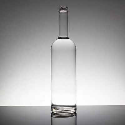 Graveren van een glasfles van 1 liter met kurkkap voor drank Whisky Vodka