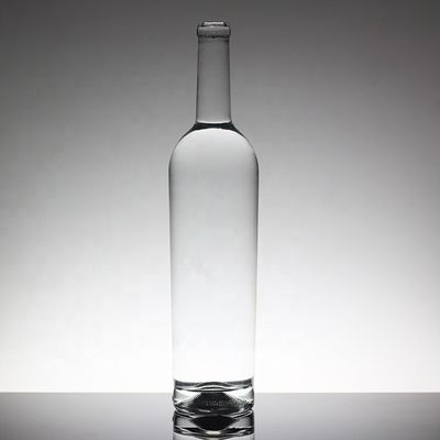 Graveren van een glasfles van 1 liter met kurkkap voor drank Whisky Vodka
