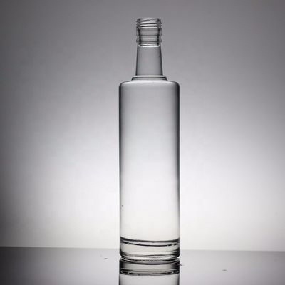Duidelijke of aangepaste fles Kleur Gepersonaliseerde vodka glazen fles voor bulk bestellingen