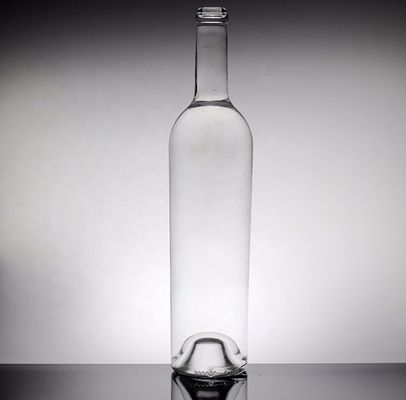 Duidelijke of aangepaste fles Kleur Gepersonaliseerde vodka glazen fles voor bulk bestellingen
