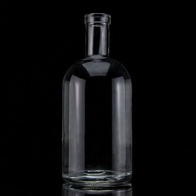 Basismateriaal Glasfles 500 ml 700 ml 750 ml met kurkdicht en ronde vorm
