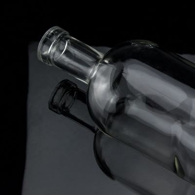 Basismateriaal Glasfles 500 ml 700 ml 750 ml met kurkdicht en ronde vorm
