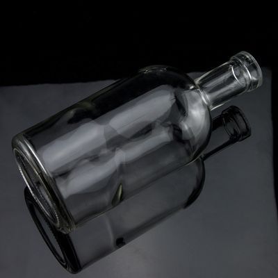 Basismateriaal Glasfles 500 ml 700 ml 750 ml met kurkdicht en ronde vorm