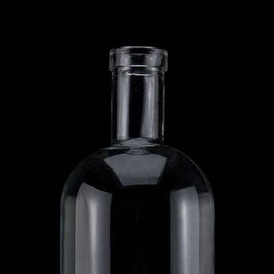 Basismateriaal Glasfles 500 ml 700 ml 750 ml met kurkdicht en ronde vorm