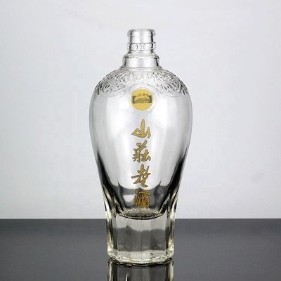 Glasverzegelingstype CROWN CAP 500 ml 750 ml Ginseng drankfles van medicinale drank