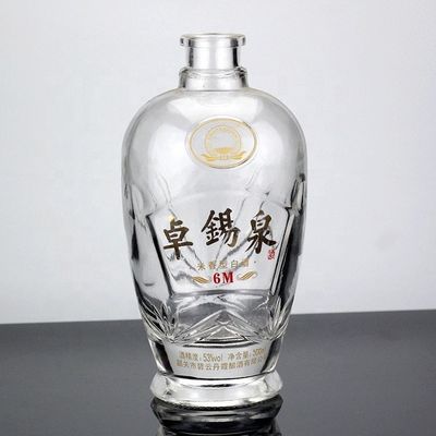 Glasverzegelingstype CROWN CAP 500 ml 750 ml Ginseng drankfles van medicinale drank