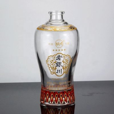 Glasverzegelingstype CROWN CAP 500 ml 750 ml Ginseng drankfles van medicinale drank