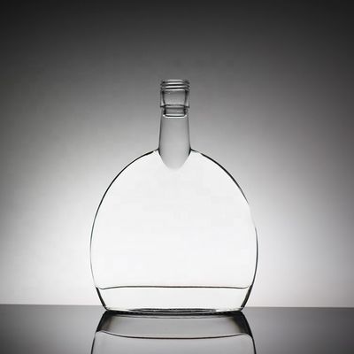 Unieke 500 ml bomvormige glazen fles voor gepersonaliseerde drankverpakking