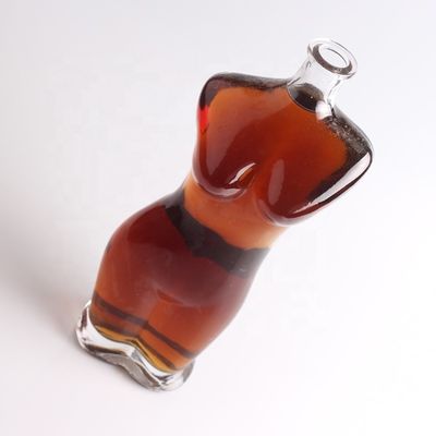 Glaskraag 75cl Lady Body in de vorm van een glazen fles voor wijn Liquor Vodka Creative Design