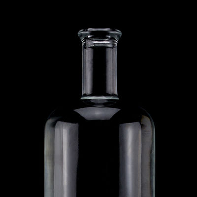 Glasfles voor drank 750 ml capaciteit Zuur etsen Oppervlakte glasmateriaal