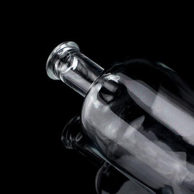 Glasfles voor drank 750 ml capaciteit Zuur etsen Oppervlakte glasmateriaal